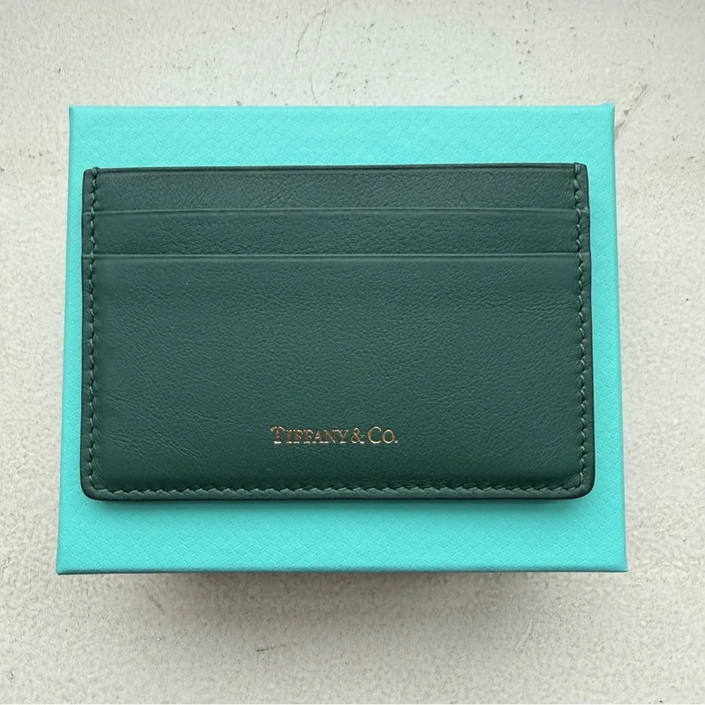 Tiffany & Co. Leather Card Holder - Picture 2 of 5